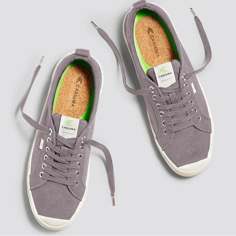 CARIUMA Sneaker Size 9 Shoes Mystic Grey OCA Low Top Canvas Skater